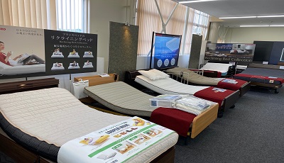 フランスベッド 静岡工場ＰＲスタジオ掛川 快眠 ベッドフェア