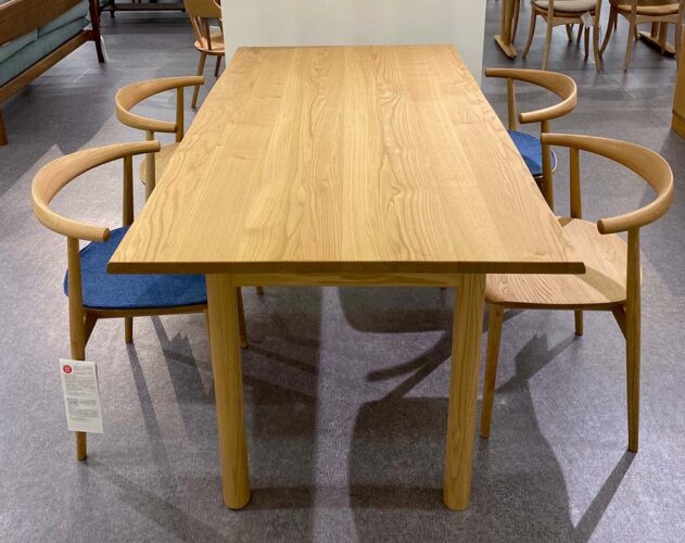 パートナーショップ限定商品　KURINOKI ダイニングセット
