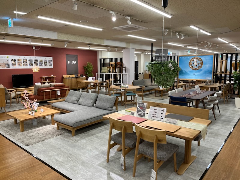 三島店 飛騨の家具コーナー リニューアル！！ | 栗田家具センター