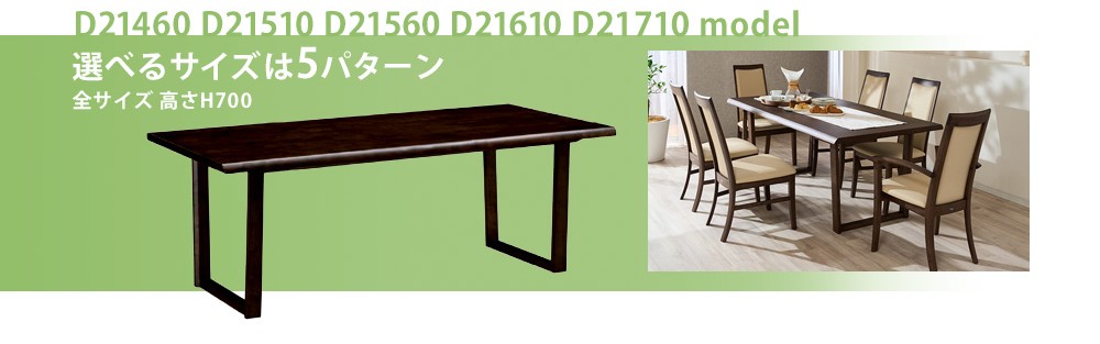 ソリシアD21460 D21510 D21560 D21610 D21710モデル