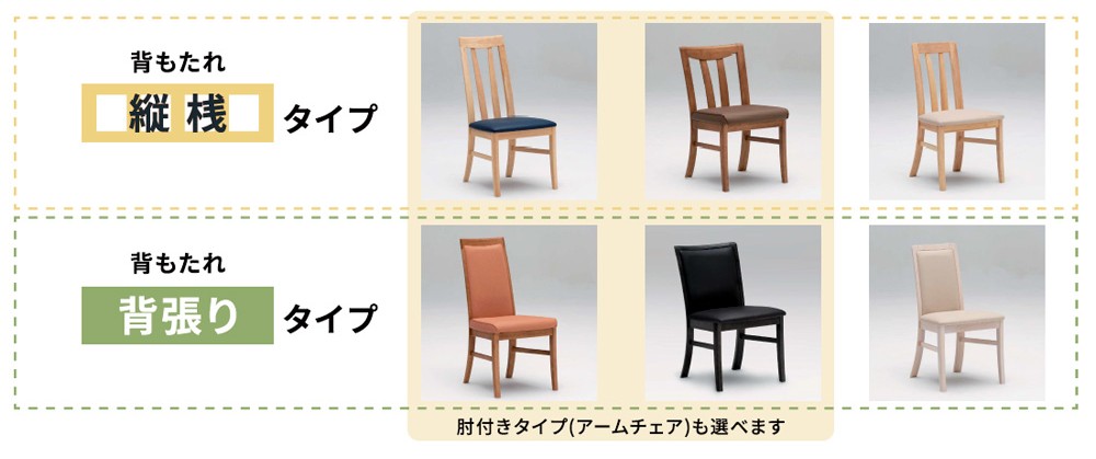 チェアのデザインを選ぶ